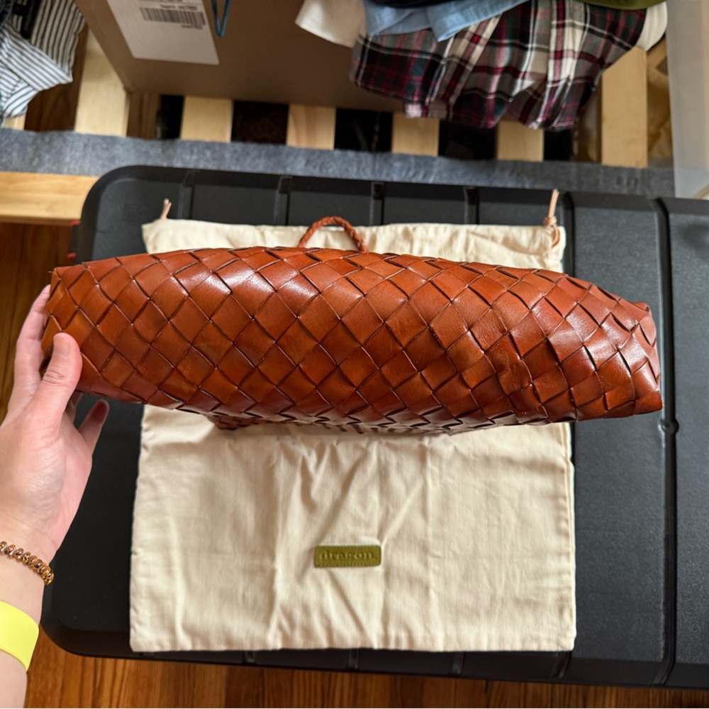 Dragon Diffusion Santa Croce Small Tan Bag - Picture 3 of 14